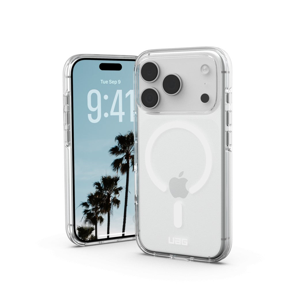 Urban Armor Gear (UAG) iPhone 17 Pro/iPhone 18 Pro Cover Scout Clear MagSafe Ice/White