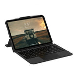 Urban Armor Gear (UAG) iPad 10.9 (gen 10)/iPad 11 (A16) Etui med Tastatur Nordisk Sort
