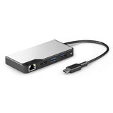 ALOGIC USB-C Fusion ALPHA 5-i-1-hub HDMI, USB, Ethernet og PD Space Gray