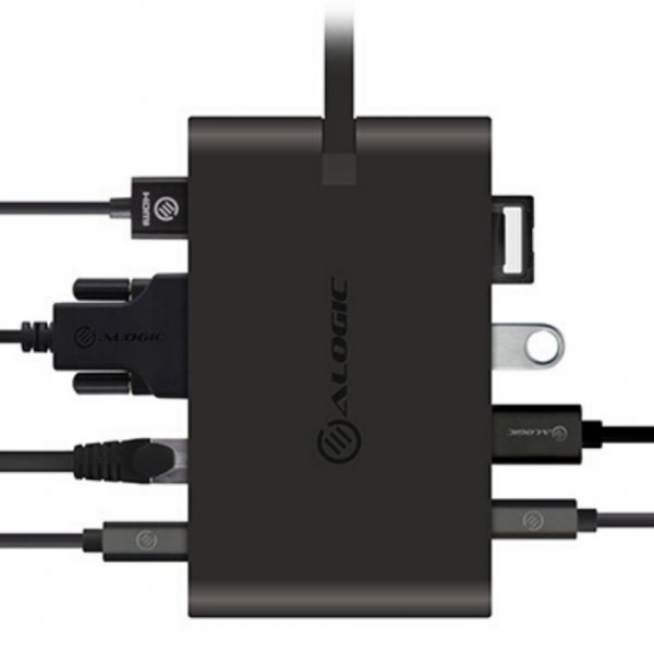 ALOGIC USB-C Travel Dock Pro 7 porte med 100W PD