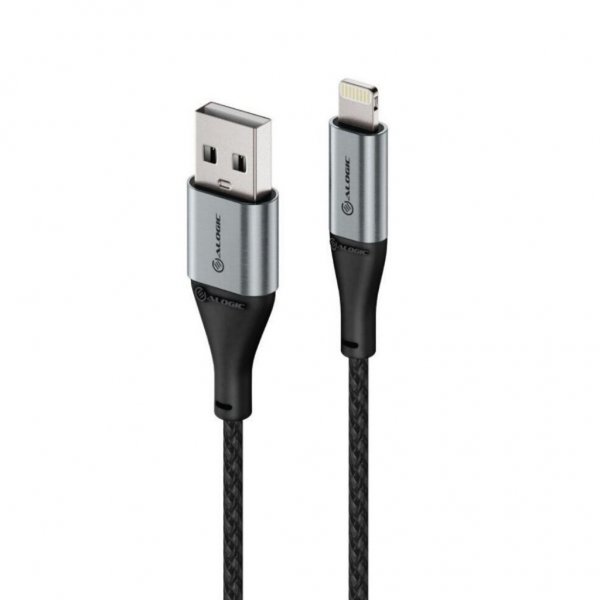 ALOGIC Ultra USB-A til Lightning-kabel 1.5 m Space Grey