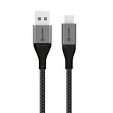 ALOGIC Ultra USB-A til USB-C kabel 3A/480Mbps 1.5 meter Space Grey