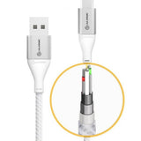ALOGIC USB-C til USB-A kabel 3A/480Mbps 3m Sølv