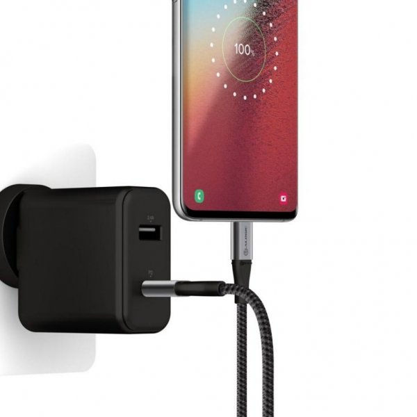 ALOGIC Ultra USB-C til USB-C kabel 5A/480Mbps 1,5 meter Rymdgrå