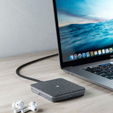 ALOGIC Trådløs oplader Qi opladning 10W - med USB-A til USB-C kabel Sølv