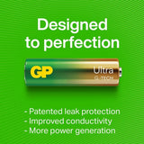 GP Ultra Alkaline AA-batteri 15AU/LR6 4-pak