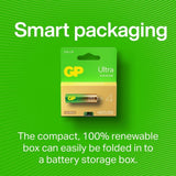 GP Ultra Alkaline AA-batteri 15AU/LR6 4-pak