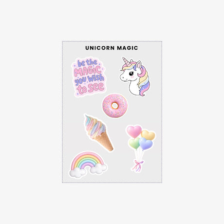 MobileFriend Stickers Unicorn magic