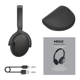 Mixx Trådløse On-Ear Høretelefoner StreamQ Go ANC Sort