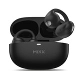 Mixx Trådløse Open-Ear Høretelefoner StreamBuds Switch Clips Sort
