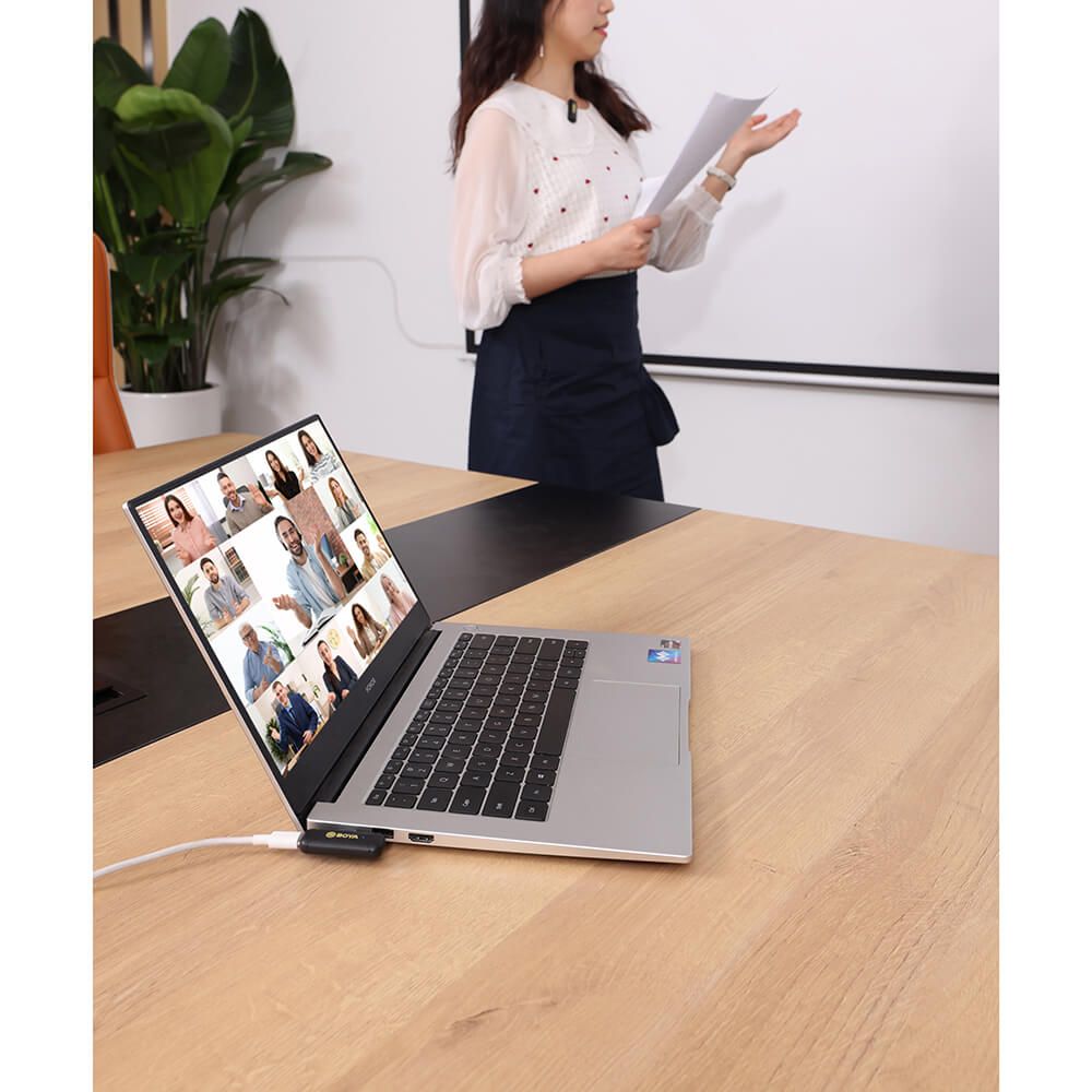 Boya Trådløs Mikrofonsystem BY-WM3 USB-C