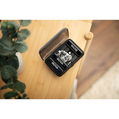 Boya Mikrofon BOYALINK V2.0 Trådløs X2-system 3.5mm/Lightning/USB-C