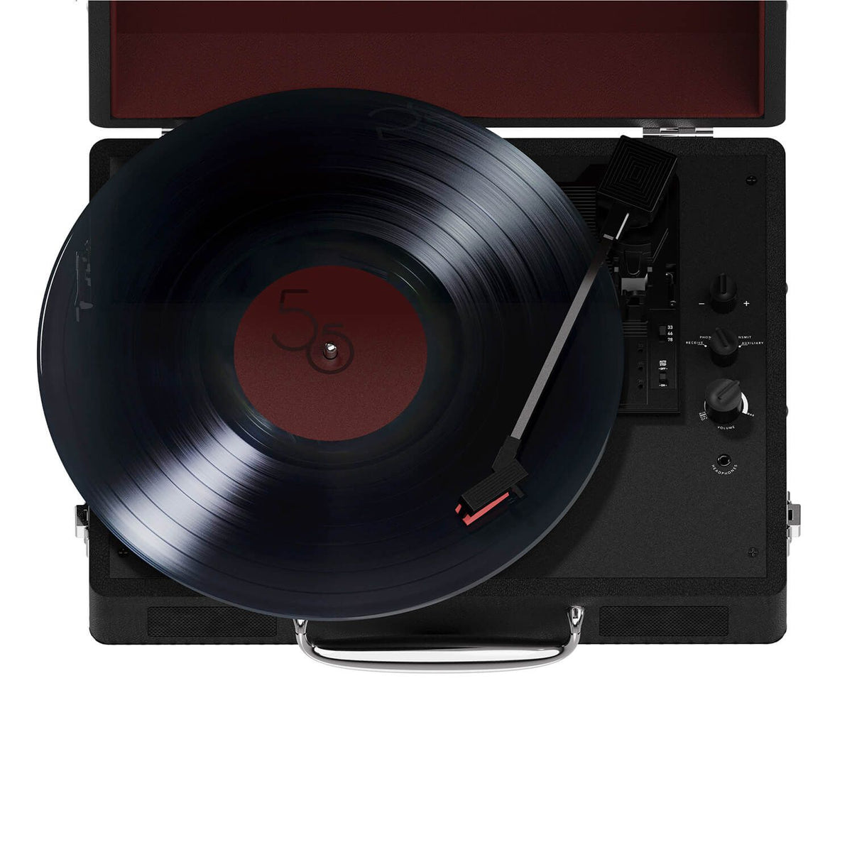 Mixx Revival 55 Vinyl-Afspiller Stereo Sort