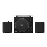 Mixx System 5 Vinyl-Afspiller Stereo med Højtalere Sort