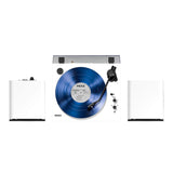 Mixx System 5 Vinyl-Afspiller Stereo med Højtalere Hvid