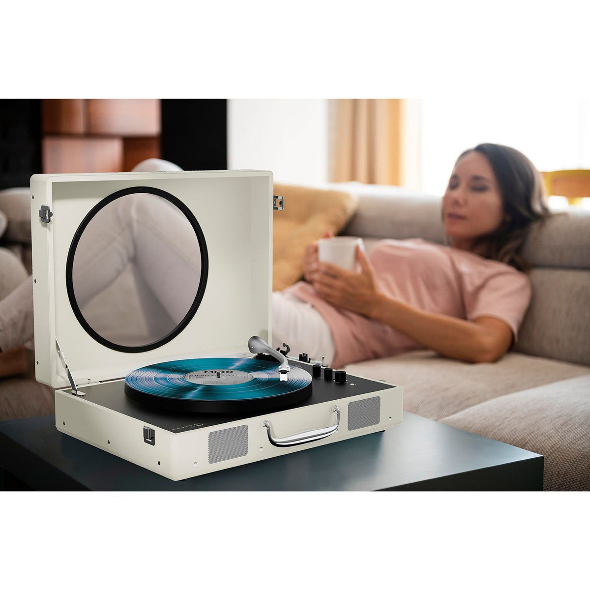 Mixx Revival 65 Vinylspiller Stereo Cream