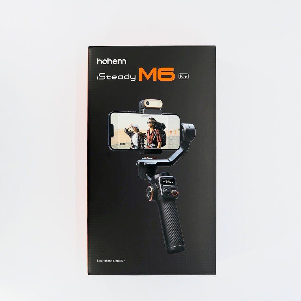 Hohem iSteady M6 Smartphone Gimbal Sort Kit med AI
