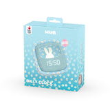 Mobility on Board Vækkeur med Natlys Billy Clock Blue Flower