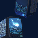 Mobility on Board Nattlampe Ocean Wavy Light Abyss Blue