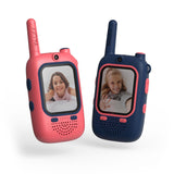 Mobility on Board Walkie Talkie Video Talky Cutie Blå og Lyserød