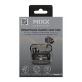 Mixx Trådløse Høretelefoner StreamBuds Switch Clear ANC Sort