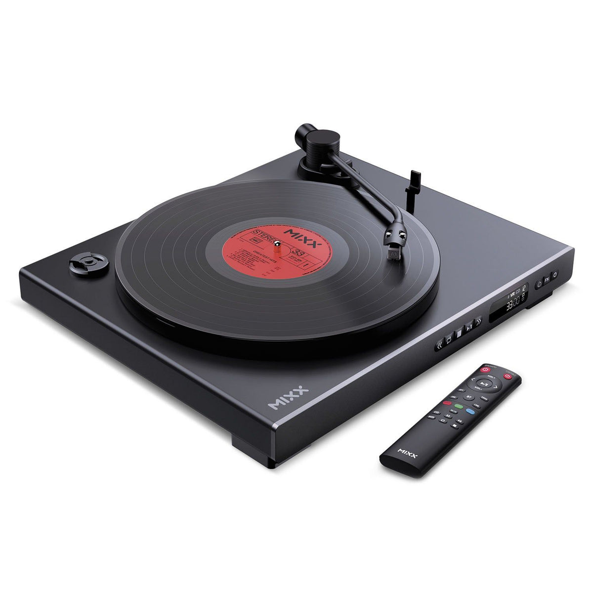 Mixx Analog Plus 2-i-1 Vinyl- og CD-Afspiller Sort