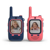 Mobility on Board Walkie Talkie Video Talky Cutie Blå og Lyserød