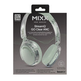 Mixx Trådløse On-Ear Høretelefoner StreamQ Go ANC Clear Grøn