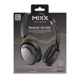 Mixx Trådløse On-Ear Høretelefoner StreamQ Go ANC Sort
