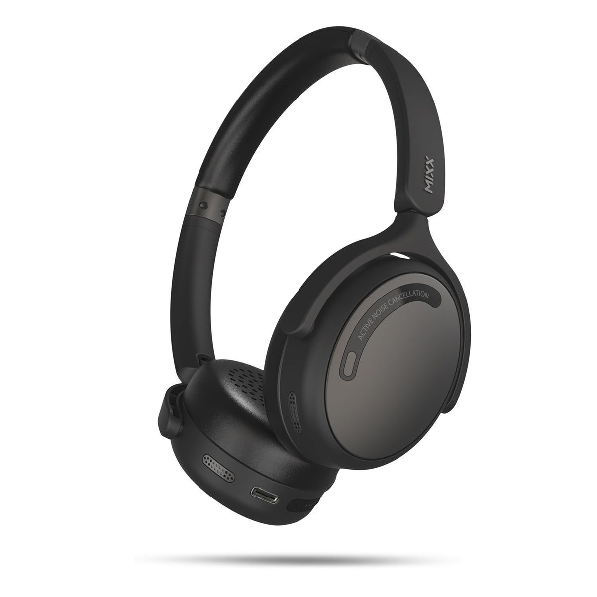Mixx Trådløse On-Ear Høretelefoner StreamQ Go ANC Sort