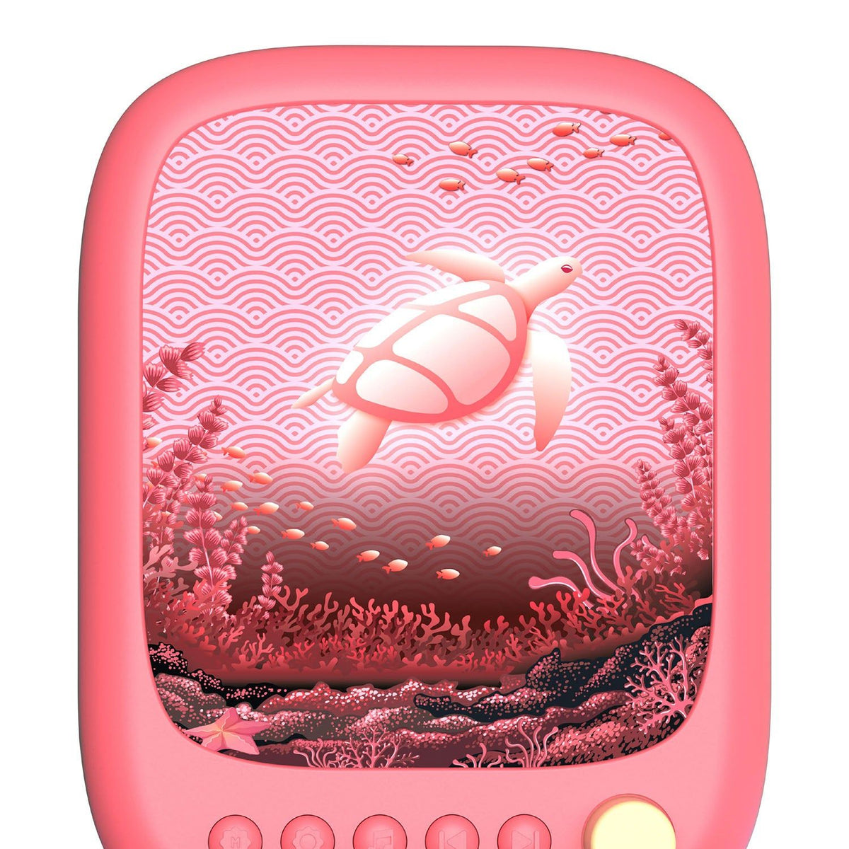 Mobility on Board Nattlampe Ocean Wavy Light Coral Pink