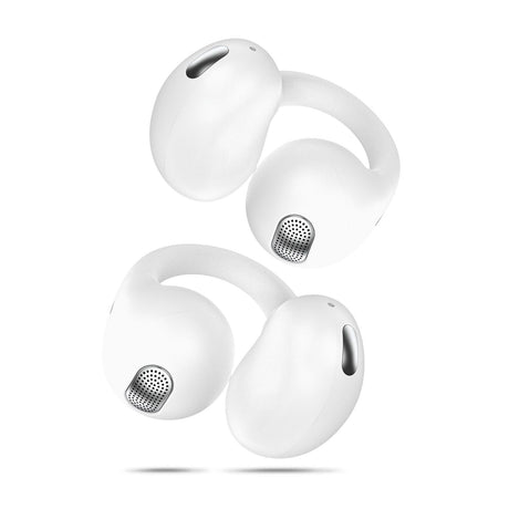 Mixx Trådløse Open-Ear Høretelefoner StreamBuds Switch Clips Hvid