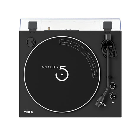Mixx Analog 5 Vinyl-Afspiller Stereo Sort