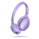 Mixx Trådløse On-Ear Høretelefoner StreamQ Go ANC Clear Lilla