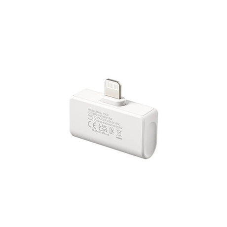Boya Trådløs 2.4 GHz Mikrofon 2x Omic-D Lightning Hvid