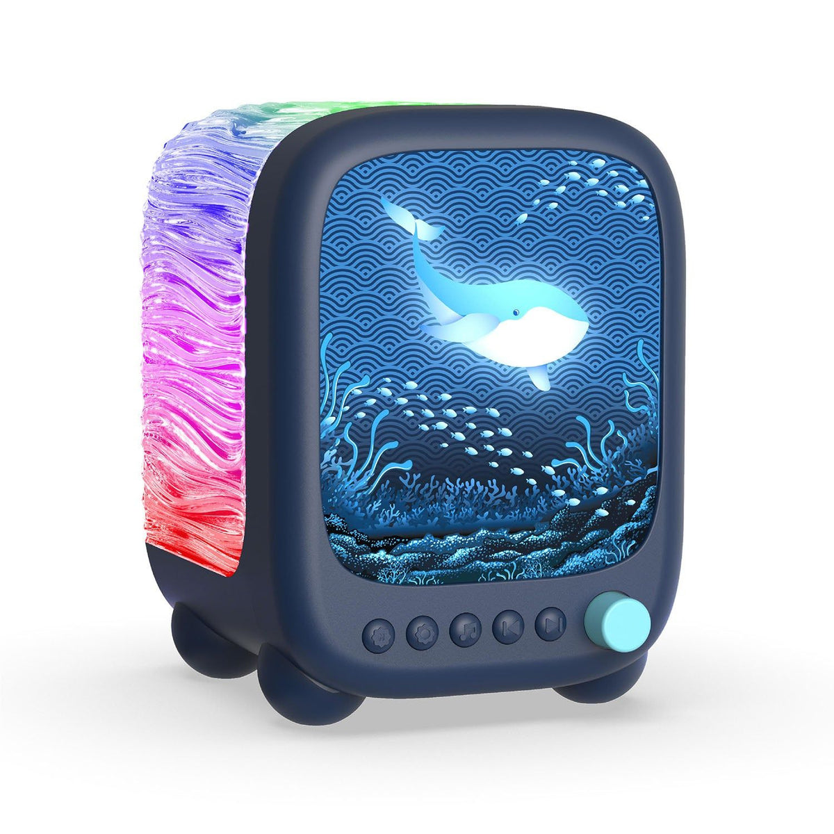 Mobility on Board Nattlampe Ocean Wavy Light Abyss Blue
