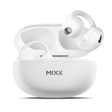 Mixx Trådløse Open-Ear Høretelefoner StreamBuds Switch Clips Hvid
