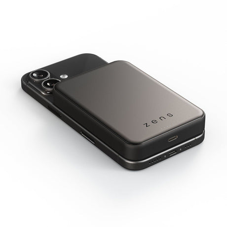 Zens Semi Solid State Powerbank Qi2.2 10 000 mAh Sort