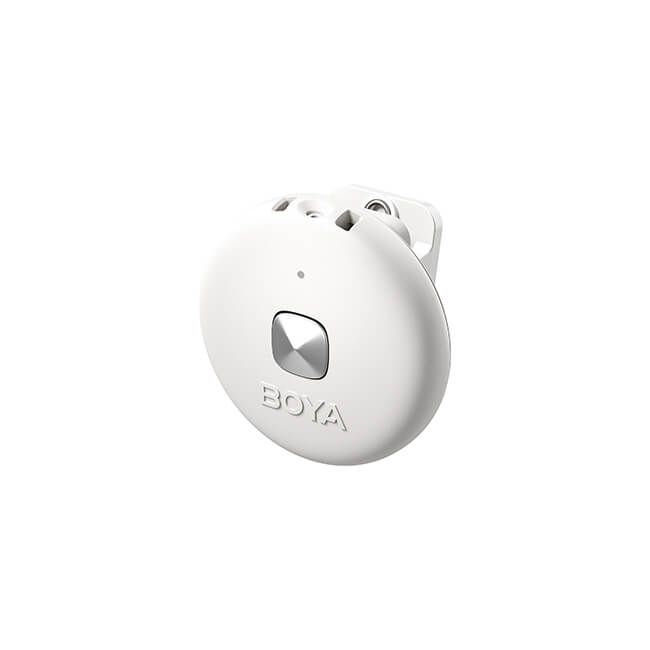 Boya Trådløs 2.4 GHz Mikrofon 2x Omic-D Lightning Hvid