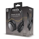 Mixx Trådløse On-Ear Høretelefoner StreamQ Go ANC Sort