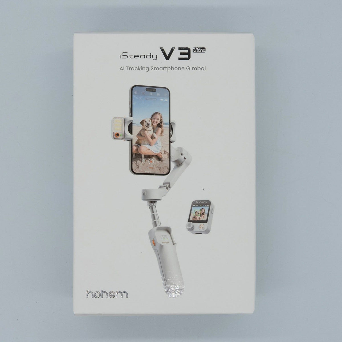 Hohem iSteady V3 Ultra Smartphone Gimbal Hvid