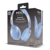 Mixx Trådløse On-Ear Høretelefoner StreamQ Go ANC Clear Blå