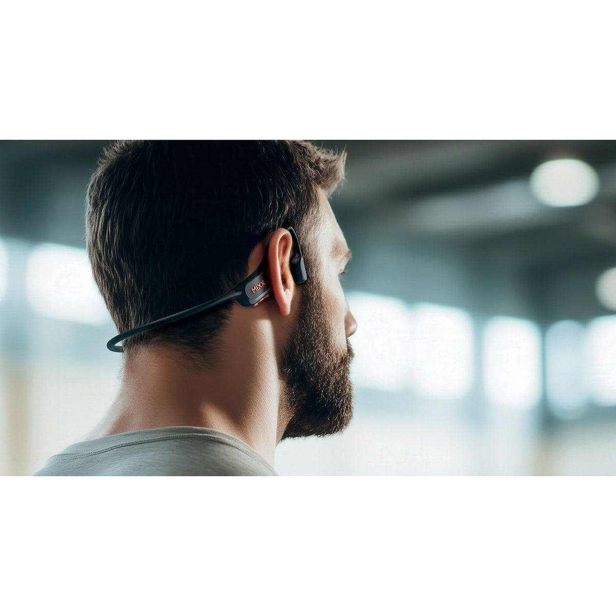 Mixx Trådløse Høretelefoner Benledende Resonate Pro Bone Conduction Sort