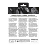 Mixx Trådløse On-Ear Høretelefoner StreamQ Go ANC Sort