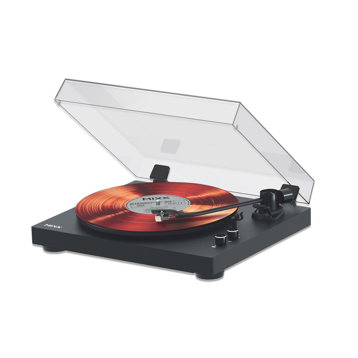 Mixx Analog 5 Vinyl-Afspiller Stereo Sort