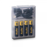 Aqiila Genopladeligt AAA-batteri USB-C 4-pak