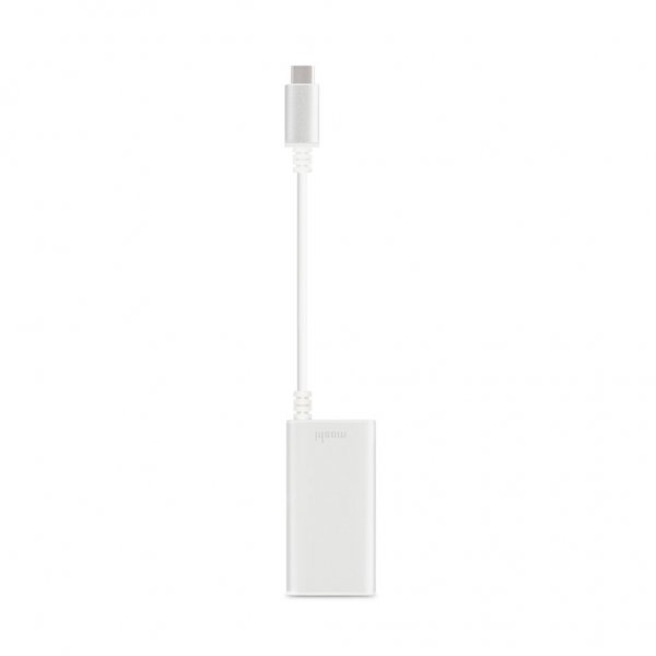 Moshi USB-C til Gigabit Ethernet-adapter Hvid