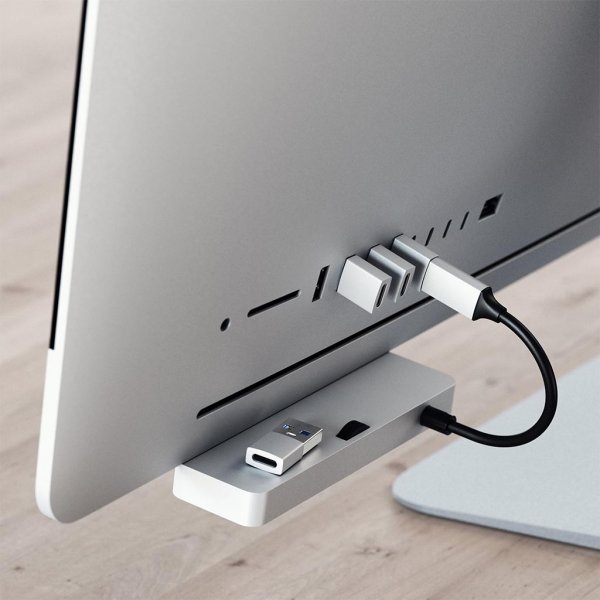 Satechi USB-A til USB-C adapter Sølv