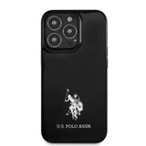 U.S. Polo iPhone 13 Pro Cover med Logo Sort