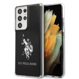 U.S. Polo Samsung Galaxy S21 Ultra Cover med Logo Sort